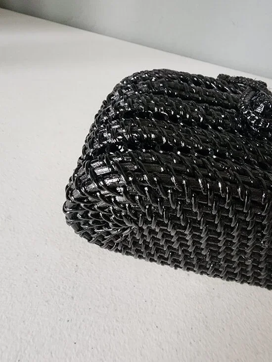 Cult Gaia Small Rattan Bag "LIKE NEW" - Picture 5 of 16